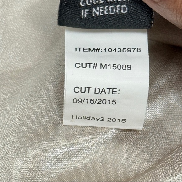 Torrid Black Lace Illusion Metallic Silver Lining Dress Sz 5 (28) 5X Party - Picture 7 of 8